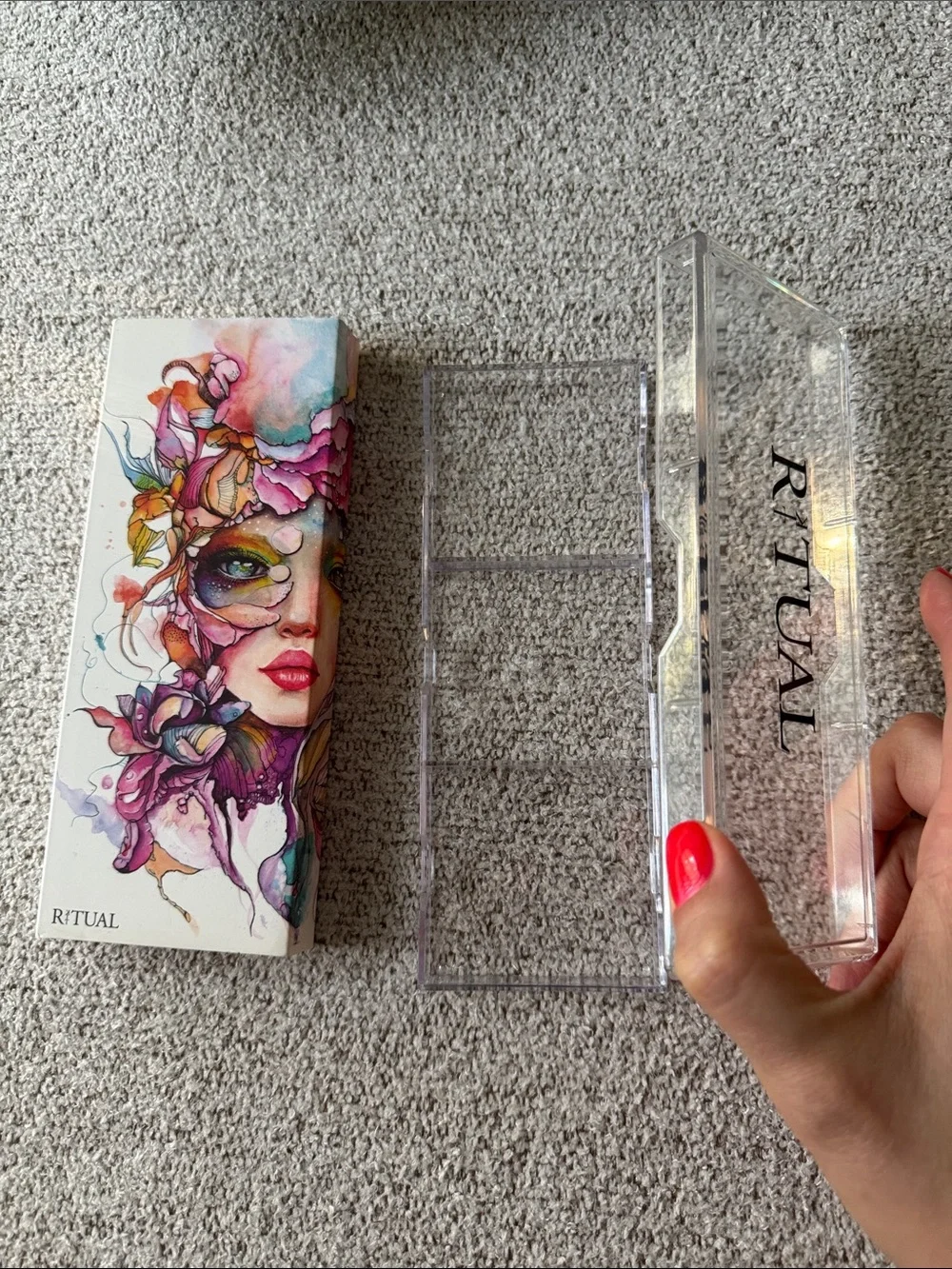 Ritual Clear 3-Slot Makeup Palette